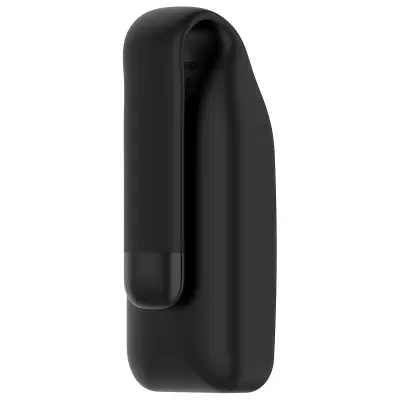 Jeklena zaponka za Huawei Band 10/9/8 - Silikon Black