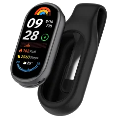 Varno držalo za Xiaomi Mi Band 10, 9 in 8 Black