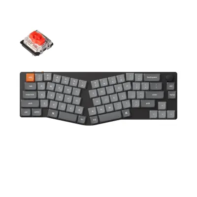 Keychron K11 Max QMK/VIA Brezžična Mehanska Tipkovnica Low-Profile Bela LED / Gateron Red / K11M-A1