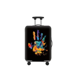 Prevleka za prtljago - odebeljena zaščita za kovček iz poliestra Multicolor1 M