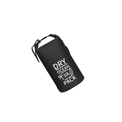 Oranžna vodoodporna torba - 10L suha torba za ramo Black