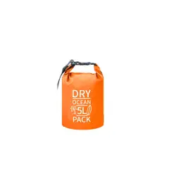 Vodoodporna torba z vedro - 5L torba za suho ramo Orange