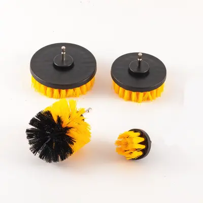 Komplet ščetk za čiščenje s svedrom (2, 3,5, 4, 5 palcev) - najlon in PP