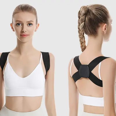 Nevidni korektor drže Udobna podpora Black M