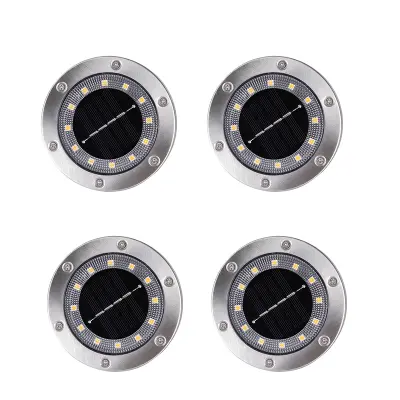 Osvetlite svoj zunanji prostor s 16 LED solarnimi talnimi lučmi WarmWhite