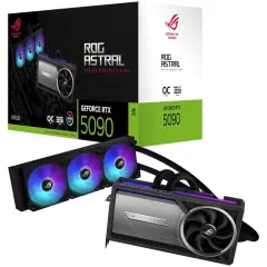 ASUS RTX5090 Asus ROG Astral LC OC Edition - 32 GB GDDR7 vodno hlajena grafična kartica