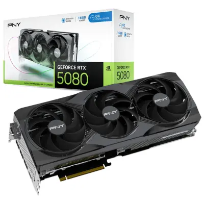 Grafična kartica nVidia RTX5080 PNY OC - 16GB GDDR7 (GCPN-108)