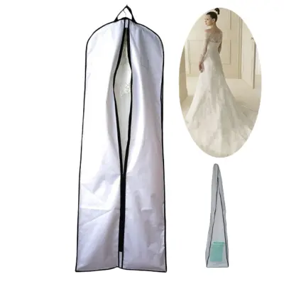 Vrečka za oblačila za shranjevanje in transport poročne obleke