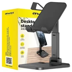 AWEI NAMIZNO DRŽALO X11 ČRNO/ČRNO ZA TELEFON, TABLICO, MONITOR