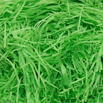 Elegantno polnilo iz narezanega papirja - Vodna teal/zelena, 200g