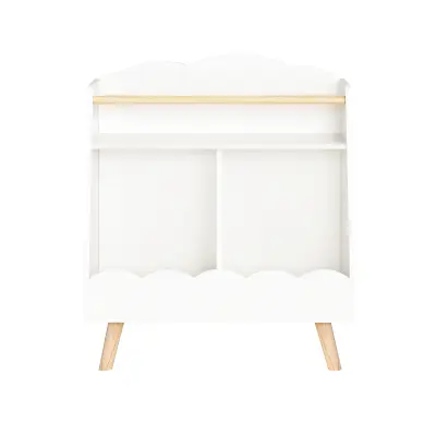 SoBuy Otroška knjižna omara 61x35x71cm KMB100-K-W