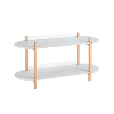 SoBuy Večnamenska polica 100 x 33 x 52 cm HSTR01-HG