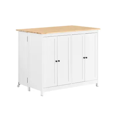 SoBuy Bočna miza 107x76x92cm KNL10-WN