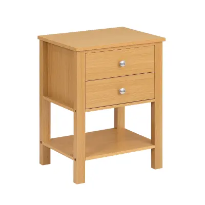 SoBuy Nočna omarica s predalom 45x35x60cm FBT114-N