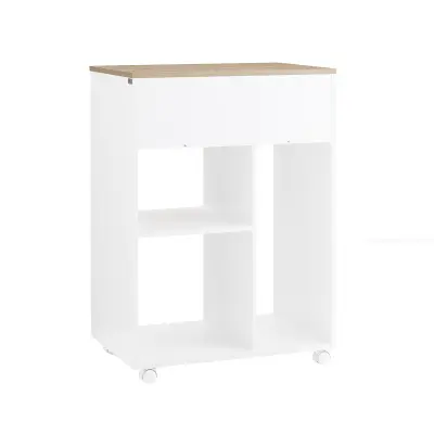 SoBuy Stojalo za tiskalnik 63x42x88cm ASK10-WN