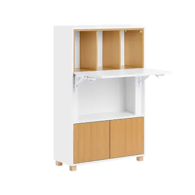 SoBuy Zložljiva pisalna miza 70x108x59 cm FWT107-WN