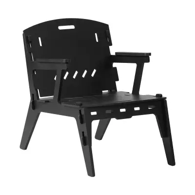 SoBuy stol 72x55x35cm HFST02-SCH