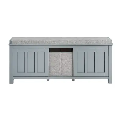 SoBuy stojalo za čevlje, klop za čevlje, omara za čevlje s klopjo FSR173-HG