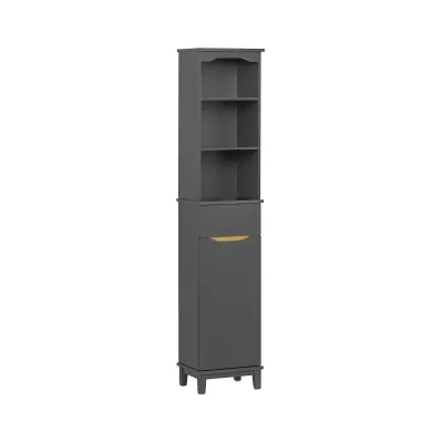 SoBuy Visoka kopalniška omarica 35x30x170cm BZR112-DG