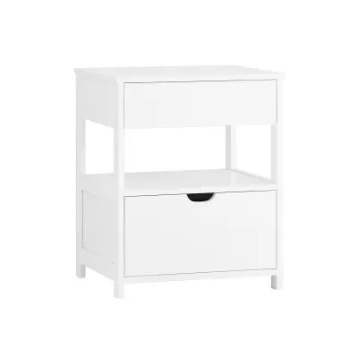 SoBuy Nočna omarica 45x38x56cm FRG258-II-W