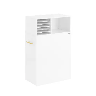 SoBuy Stranska omarica za pisalno mizo 60x33x100cm ASK12-W