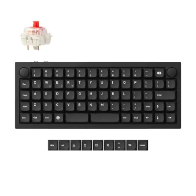 Keychron Q15 Max QMK Brezžična mehanska tipkovnica / črna / Gateron Jupiter Red / Q15M-M1