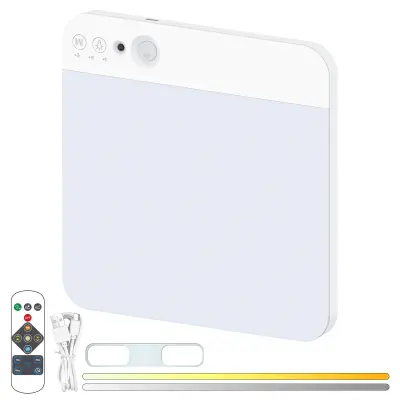 Tanka LED stropna svetilka s senzorjem gibanja in polnjenjem