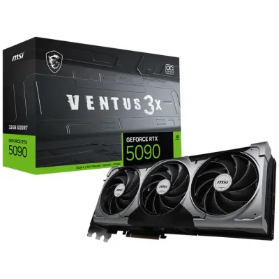 Grafična kartica nVidia RTX5090 MSI Ventus 3X OC - 32GB GDDR7 (V530-060R)