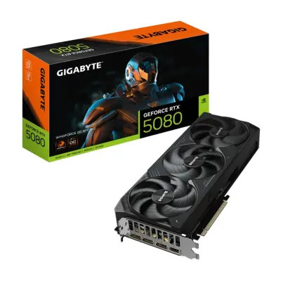 Grafična kartica nVidia RTX5080 GigaByte Windforce OC SFF - 16GB GDDR7 (GCGB-551)