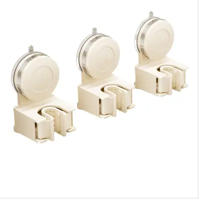 Premium Držalo za metle Obešalnik za brisalce Stenski nosilec Sesalni pripomoček Stojalo White