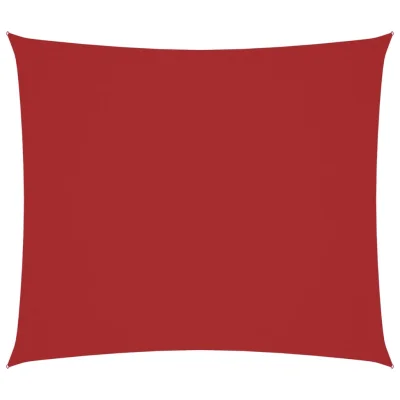 vidaXL Senčno jadro oksford blago pravokotno 2x2,5 m rdeče