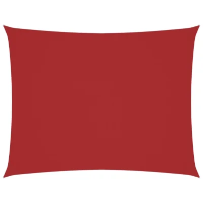 vidaXL Senčno jadro oksford blago pravokotno 2x3,5 m rdeče