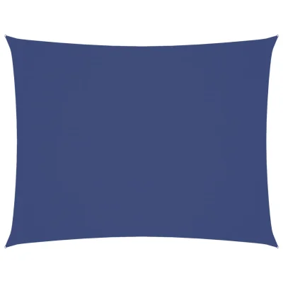 vidaXL Senčno jadro oksford blago pravokotno 5x6 m modro