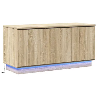 vidaXL TV omara Sonoma hrast 100x38x49 cm Inženirski les