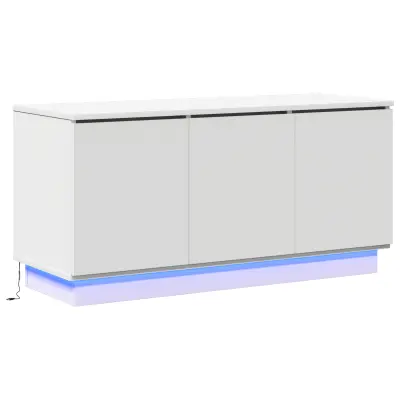vidaXL TV kabinet beli 100x38x49 cm Inženirski les