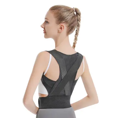 Nastavljiv korektor drže za hrbet  XL