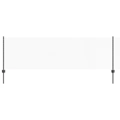 vidaXL Ograje 11 kos U-kanal siva 80 cm jeklo