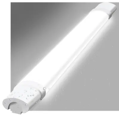 NETTLIFE 2 90CM Vlagoodporna LED stropna svetilka - 24W 3000LM Stropna svetilka za delavnico LED cev IP65 Vodoodporna 5000K