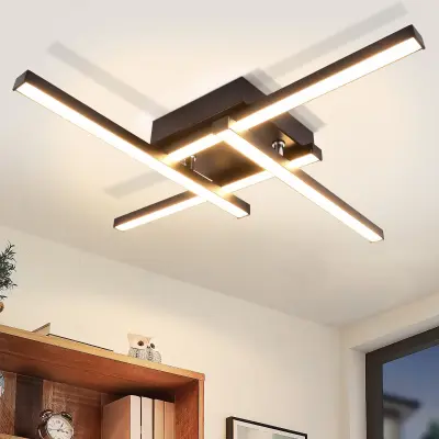 NETTLIFE LED stropna svetilka toplo bela moderna oblika 24W 3000K