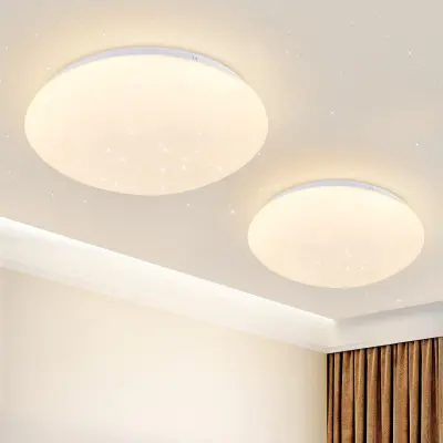 NETTLIFE Druga LED stropna svetilka Spalnica - Kuhinja 5W 3000K Ø 16,5 cm, Toplo bela, Hodnik, Otroška soba