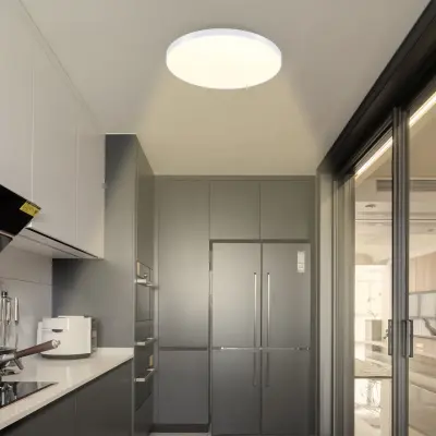 NETTLIFE LED zatemnljiva stropna svetilka IP44 37 x 2,5 cm