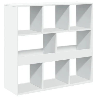 Paravan - Pregrada - Sobne pregrade za prostor bela 100x33x94,5 cm inženirski les