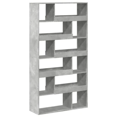 Paravan - Pregrada - Sobne pregrade za prostor betonsko siva 100x33x187,5 cm inž. les