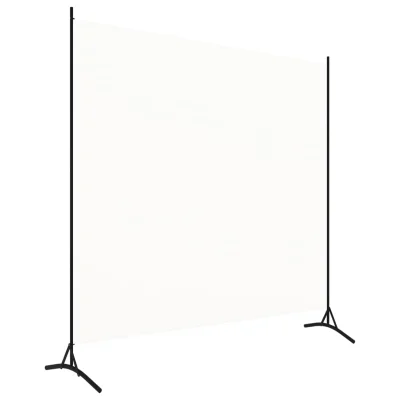 Paravan - Sobne pregrade bel 175x180 cm tkanina