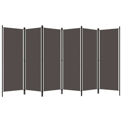 Paravan - Sobne pregrade 6-delni antraciten 300x180 cm