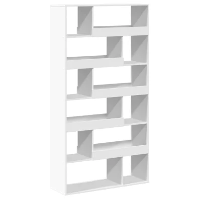 Paravan - Pregrada - Sobne pregrade za prostor bela 100x33x187,5 cm inženirski les