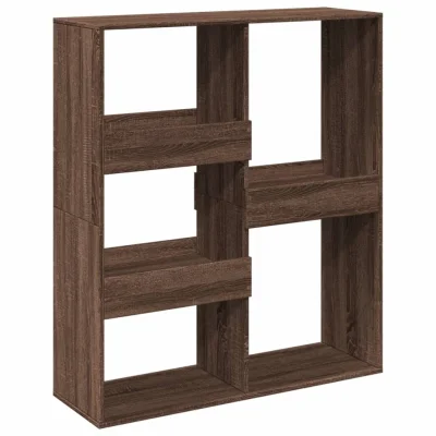Paravan - Pregrada - Sobne pregrade za prostor rjav hrast 100x33x115 cm inženirski les
