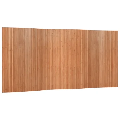 Paravan - Sobne pregrade svetlo naravne barve 165x400 cm bambus
