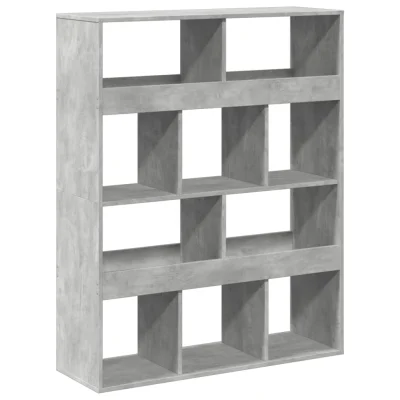 Paravan - Pregrada - Sobne pregrade za prostor betonsko siva 100x33x125,5 cm inž. les