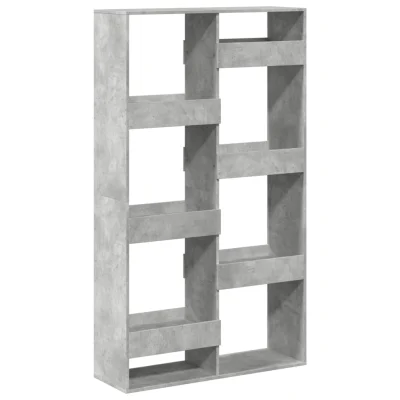 Paravan - Pregrada - Sobne pregrade za prostor betonsko siva 100x33x175 cm inženirski les